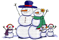 snowman - Nemokamas animacinis gif