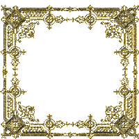 gold frame (created with lunapic) - GIF animé gratuit