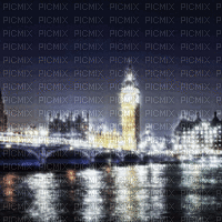 London at Night - GIF animate gratis