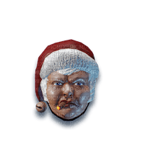 Kaz_Creations Scary Santa Face - PNG gratuit