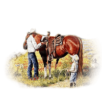 loly33 cowboy western - png gratuito