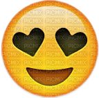 Emo heart eyes emoji