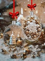 Christmas Baubles - Free PNG