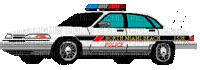 Kaz_Creations Animated Police Car - GIF animado gratis