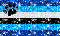 Otter pride flag glitter - Free animated GIF
