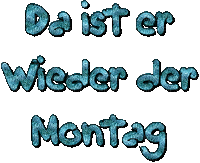 Montag - 免费动画 GIF