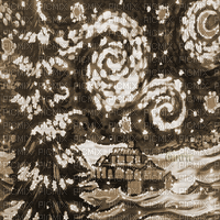 Y.A.M._Winter New year background Sepia - Bezmaksas animēts GIF