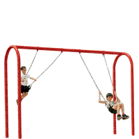 Kaz_Creations  Children Friends On Swings - PNG gratuit
