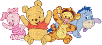 winnie  pooh - GIF animé gratuit