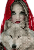Red Hat with  wolf by nataliplus - png ฟรี