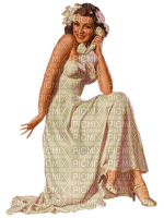 kikkapink woman vintage summer telephone - ücretsiz png