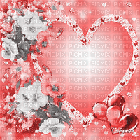 soave background animated valentine flowers spring - GIF animate gratis