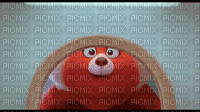red rot panda mei mei - Nemokamas animacinis gif