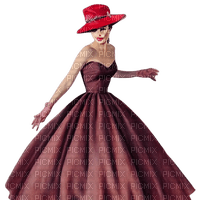 kikkapink vintage woman fashion hat - ilmainen png