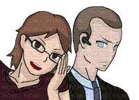 Jana and Coulson - PNG gratuit