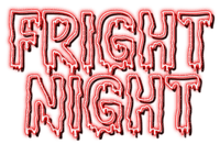 Fright Night.Text.Red - KittyKatLuv65 - gratis png