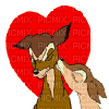 Bambi et sa copine - 無料のアニメーション GIF