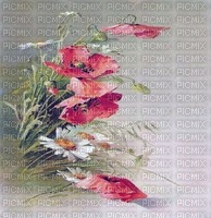 loly33 fond fleur aquarelle - besplatni png
