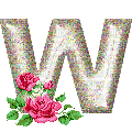 letter w - Δωρεάν κινούμενο GIF