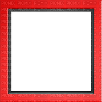 red pop art  frame cadre rouge