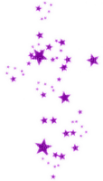 purple stars d3eco - PNG gratuit