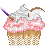 cupcake - Gratis animeret GIF