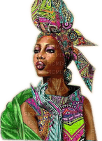 Rena black african Woman Frau - png gratis