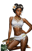 loly33 femme tropical - zdarma png