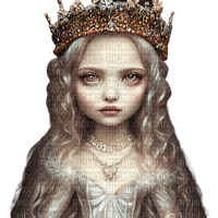 kikkapink winter girl princess child fantasy - zdarma png