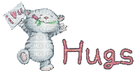 MMarcia gif a abraços hugs deco - GIF animate gratis