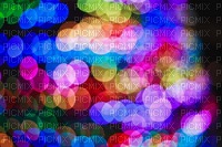 rainbow light dots background - PNG gratuit