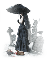 Femme gothique - ücretsiz png