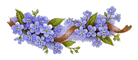 flor lilás - GIF เคลื่อนไหวฟรี