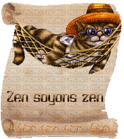 zen soyons zen - Δωρεάν κινούμενο GIF