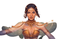 dolceluna fantasy woman gold - png gratis