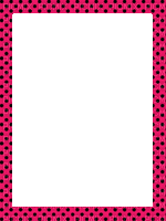 Emo pink dots frame by Klaudia1998