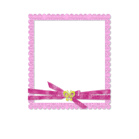 Frame pink buterfly - ingyenes png