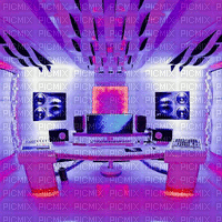 Music Studio Background - Безплатен анимиран GIF