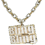 bling bling chain - Ingyenes animált GIF