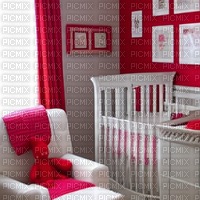 Red & White Nursery - Free PNG