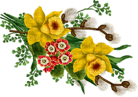 Y.A.M._Spring Flowers Décor - PNG gratuit