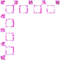 pink corner (created with lunapic) - GIF animé gratuit