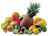 Fruits - GIF animado gratis