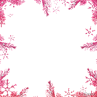soave frame deco winter branch christmas pine - Nemokamas animacinis gif