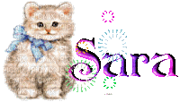 Prenom avec chat - Darmowy animowany GIF