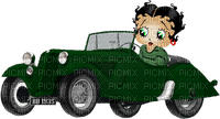 MMarcia Betty Boop carro car - PNG gratuit