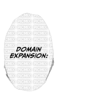 domain expansion jujutsu kaisen - ingyenes png