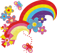 Kaz_Creations Rainbow Rainbows - png gratis