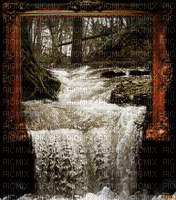 Background Waterfall - Безплатен анимиран GIF