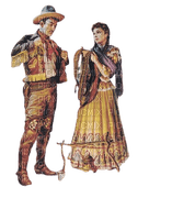 loly33 couple Mexique - darmowe png